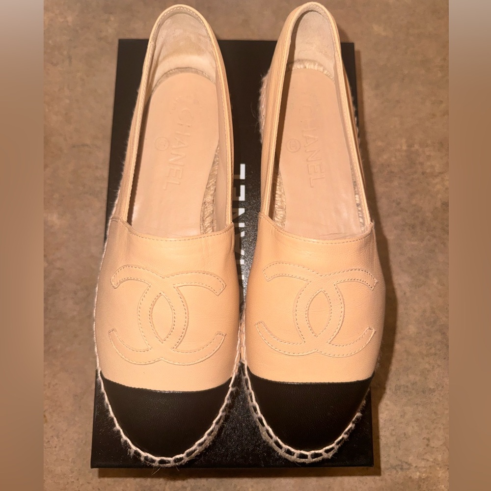 COPY - Chanel | Lambskin Espadrilles